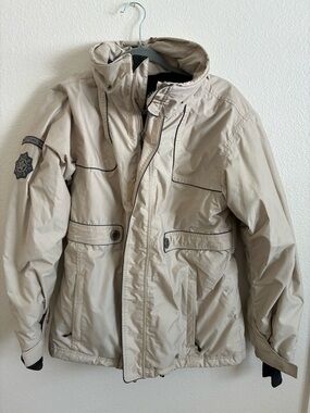 Betty Rides Women’s Tan Snowboard/Ski Jacket